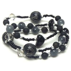 Friendship BANGLE Beaded Stretch BRACELET ~ One Size Fits All